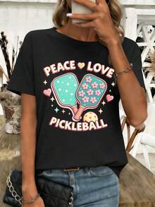 Women T-Shirts - Black - View 1