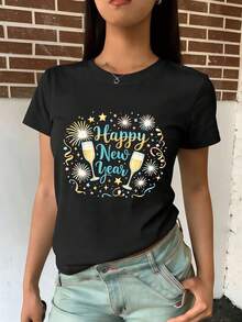 Women T-Shirts - Black - View 2