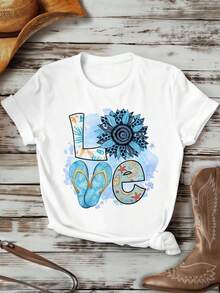 Women T-Shirts - White - View 2