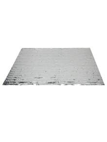 CAMEL CROWN Manta térmica de emergencia, manta de prevención de hipotermia para exteriores, equipo de protección contra el frío reforzado, manta de calentamiento y salvamento, manta de primeros auxilios para exteriores - Plateado - Ver 1