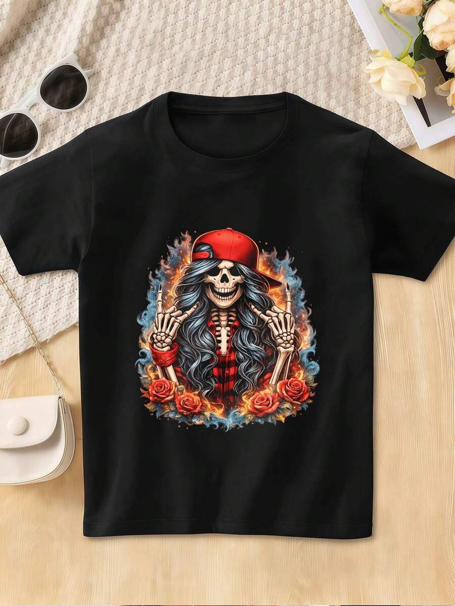 Women T-Shirts - Black - View 1