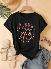 Women T-Shirts - Black - View 2