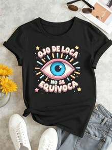 Women T-Shirts - Black - View 2