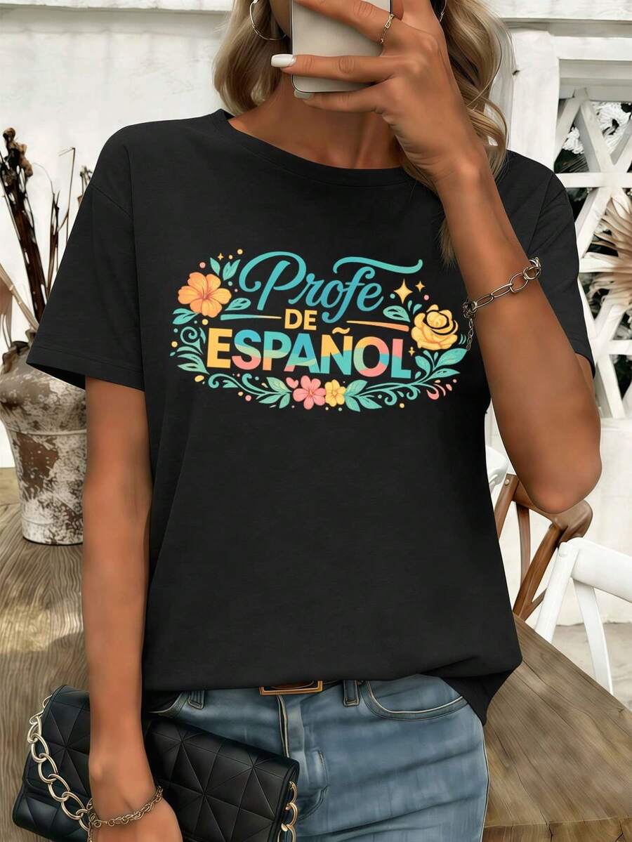Women T-Shirts - Black - View 1