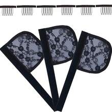 Black Lace Hair Net Base, For Scrunchie Lace Bun, Suitable For Braided Ponytail Hair Extension - View 11