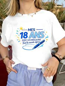 Camisetas femininas - Branco - Ver 1
