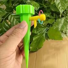 1/5/10/30/64个装自动滴灌喷头，可调节浇水装置 - 温室和花园植物浇水用缓释控制开关 - 园艺工具用品 - 多色 - 查看 3