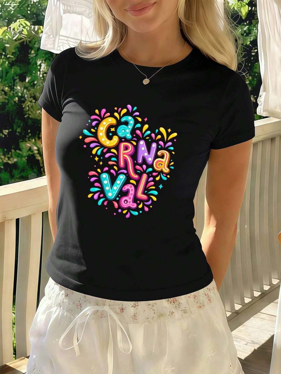 Women T-Shirts - Black - View 1