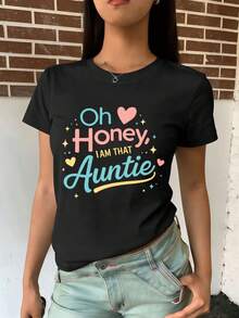 Women T-Shirts - Black - View 2