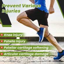 Set Of 2 Silicone Knee Support Straps For Athletes – Breathable, Compression Fit, Non-Slip Grip, Ideal For Basketball, Running & Football, Enhanced Protection & Recovery - Multicolor - View 11