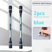 Bộ 2/4 bút xoay ngón tay, mực đen 0.5mm, luyện tập tay linh hoạt, chống rơi, chống trượt, có chức năng viết, văn phòng phẩm sáng tạo dùng cho văn phòng và học tập. - Nhiều màu - Xem 12