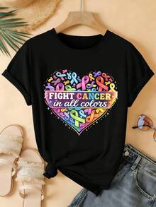 Women T-Shirts - Black - View 2