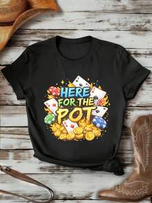Women T-Shirts - Black - View 1