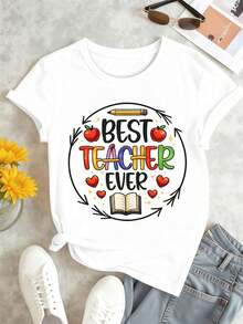 Women T-Shirts - White - View 2