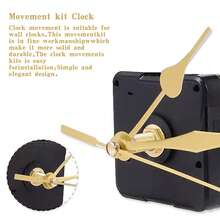 8pcs Quartz Movement DIY Kit, 18mm Shaft Length, Includes 8 Pairs Of Gold Clock Hands, For Wall Clock, Desk Clock Repair, Replacement And Making, Suitable For Home And Office Decor, Thoughtful Gift For Clock Enthusiasts - 8 Sets - View 9