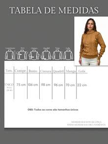 GIP Women's Braided Sweater With High Neck And Long Sleeves For Winter - Caramel - View 5