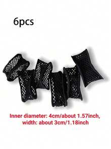 6pcs Adjustable Non-Slip Sleeve Holders Set | Unisex Seamless Shirt Cuff Fasteners | Suitable For Suits, Shirts And Hanfu, Reusable Quick Fix Tool - Multicolor - View 10