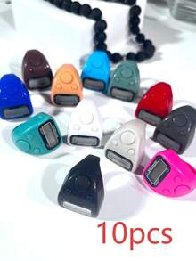 1pc Portable Digital Electronic Counter, Compact & Convenient, Adjustable Elastic, Suitable For Outdoor Counting, Learning, Warehouse, Events, Prayer, Stress Relief, Holiday Gift - Multicolor - View 22