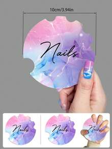Acrylic Manicure Photography Backdrop, Reusable Decorative Prop For Shooting, UV Resistant - Multicolor - View 5