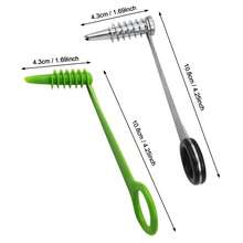 Portable Potato Spiral Cutter  Slicer Fruit Vegetable Cutter Kitchen Tool - 綠色 - 查看 3