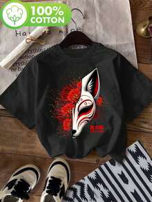 Plus Size T-Shirts - Black - View 11