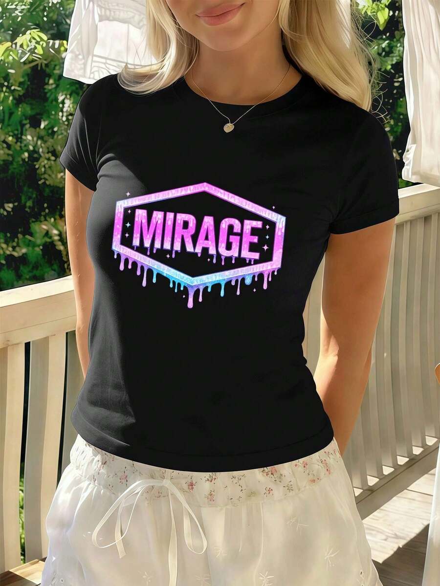 Women T-Shirts - Black - View 1