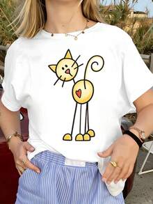 Women T-Shirts - White - View 1