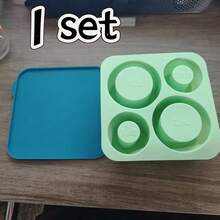 Bộ 4 khay silicon tái sử dụng có nắp đậy, phù hợp với cốc giữ nhiệt 20oz, 30oz, 40oz, tương thích với dòng sản phẩm Back To School. - Nhiều màu - Xem 5