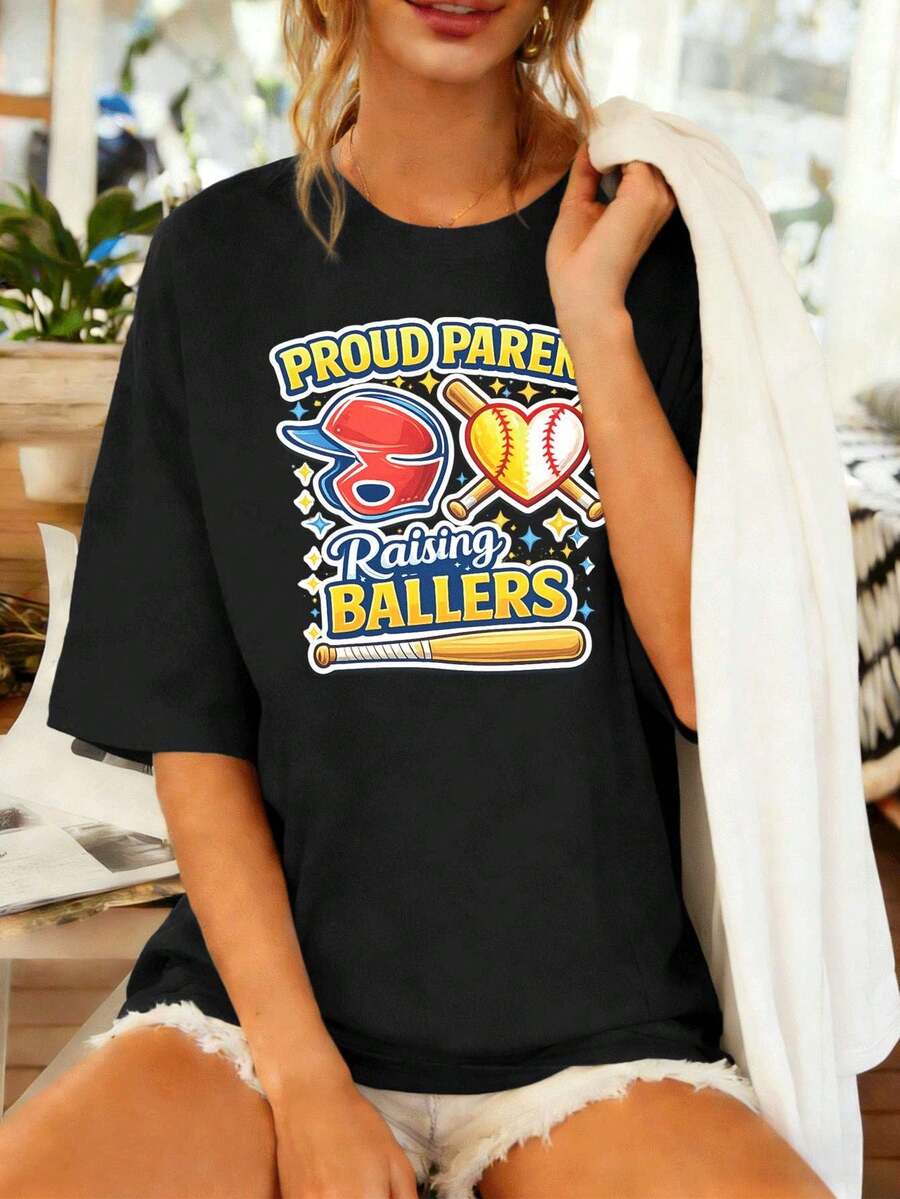 Women T-Shirts - Black - View 1