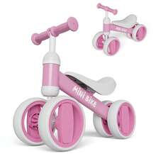 The Baby's First Walking Car Baby Balance Bike Perfect First Vehicle For Toddlers 1+ Years Old Birthday Gift For One-Year-Old Children First Riding Experience No Battery Needed, Christmas Gifts Halloween Gifts - Black - View 3