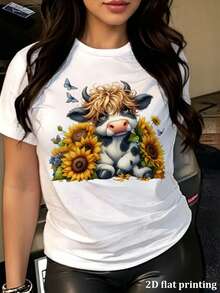 Women T-Shirts - White - View 1