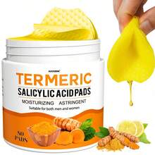 80 miếng - Mặt nạ giấy Naturium chiết xuất nghệ và axit salicylic, chứa vitamin C, giúp làm sạch, tẩy tế bào chết, phù hợp cho da nhạy cảm. - Axit salicylic - Xem 3