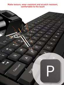 Universal Laptop Keyboard Stickers, Keyboard Cover, Dust-Proof Keyboard Protector, English Version Keyboard Decals - View 2