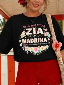 Women T-Shirts - Black - View 1