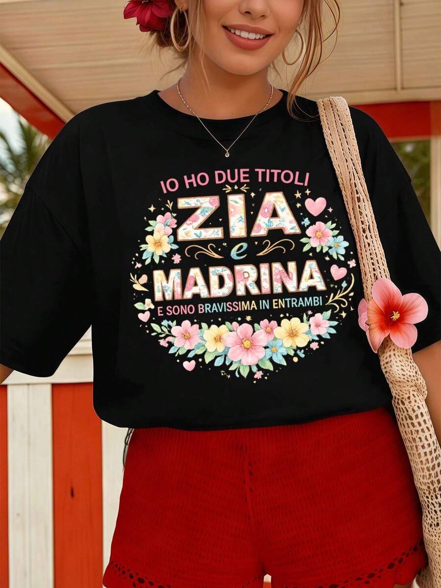 Women T-Shirts - Black - View 1