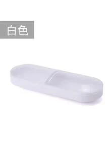 Portable Travel Cotton Swab Dispenser With Lid, Multifunctional Plastic Mini Storage Box, Organizer Container For Cotton Pads, Hair Ties, Small Beads, 1PC - 1PC - View 11