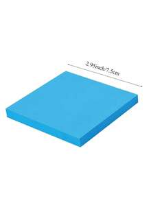 Sticky Notes 3x3, 6 Pack Sticky Pads 50 Sheet/Pad, Bulk Sticky Note Pads, Multicolor Self-Sticky Notes Pad - Teacher Classroom Must Haves, Back To School And Office Supplies Blank Desk Note Pads. - 3inch - View 4