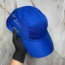 Sport Cap With Holes, Breathable, New Release 2026, Premium Closure - 寶藍色 - 查看 2