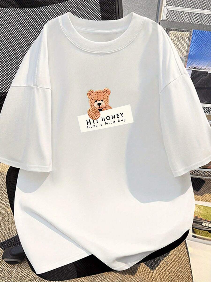 Dam-T-shirts - Vitt - Visa 1