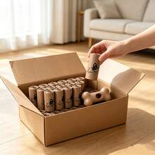 120/150/270 túi rác chống rò rỉ có mùi cà phê dành cho chó và mèo - Cà phê nâu - Xem 13