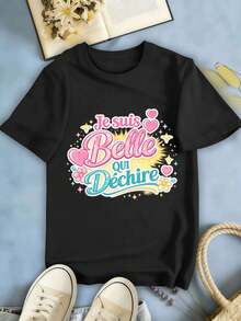 Women T-Shirts - Black - View 2