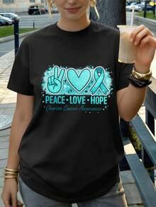 Women T-Shirts - Black - View 1