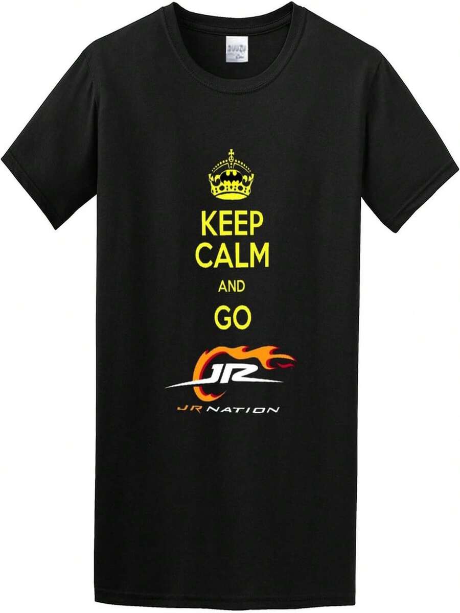 Jr Dale Jr Fans Camiseta Negro - Negro - Ver 1