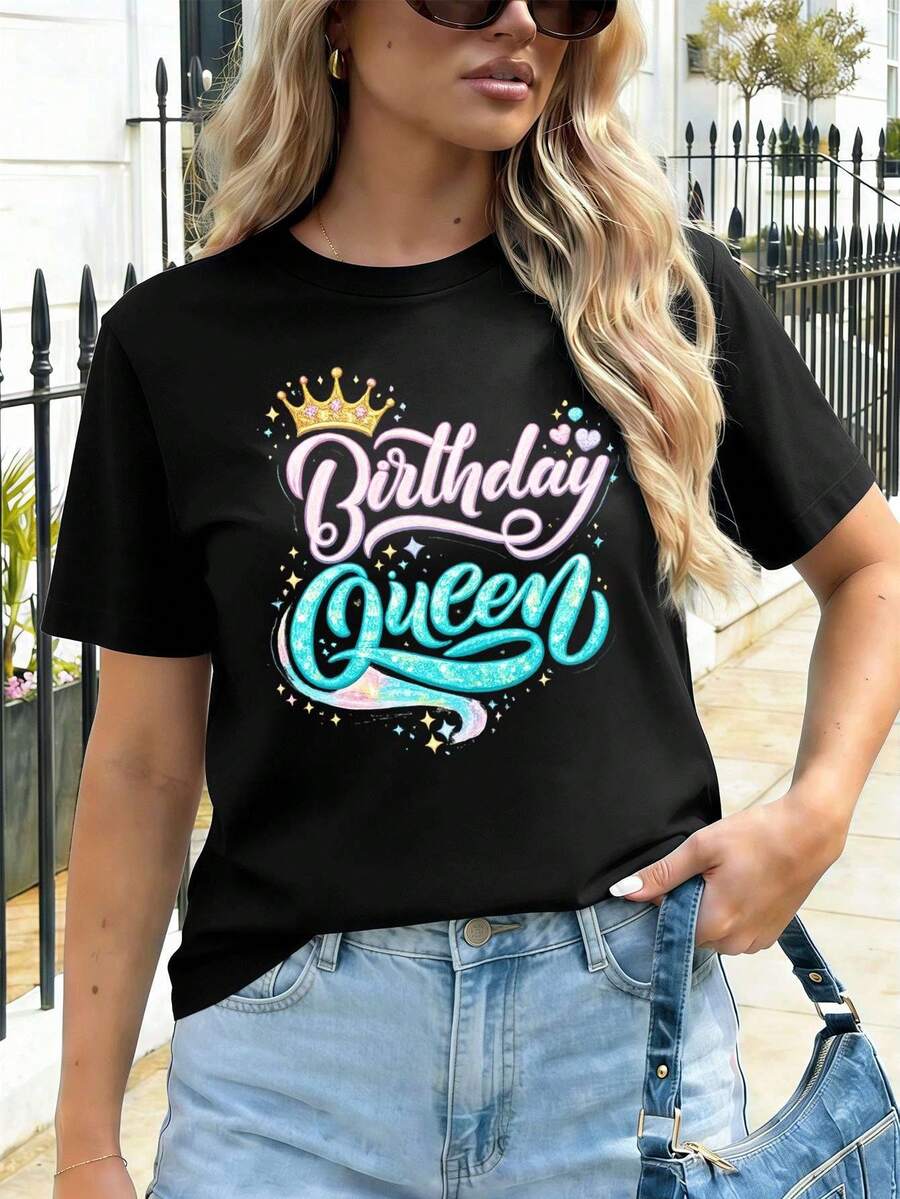 Women T-Shirts - Black - View 1
