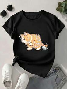 Women T-Shirts - Black - View 1