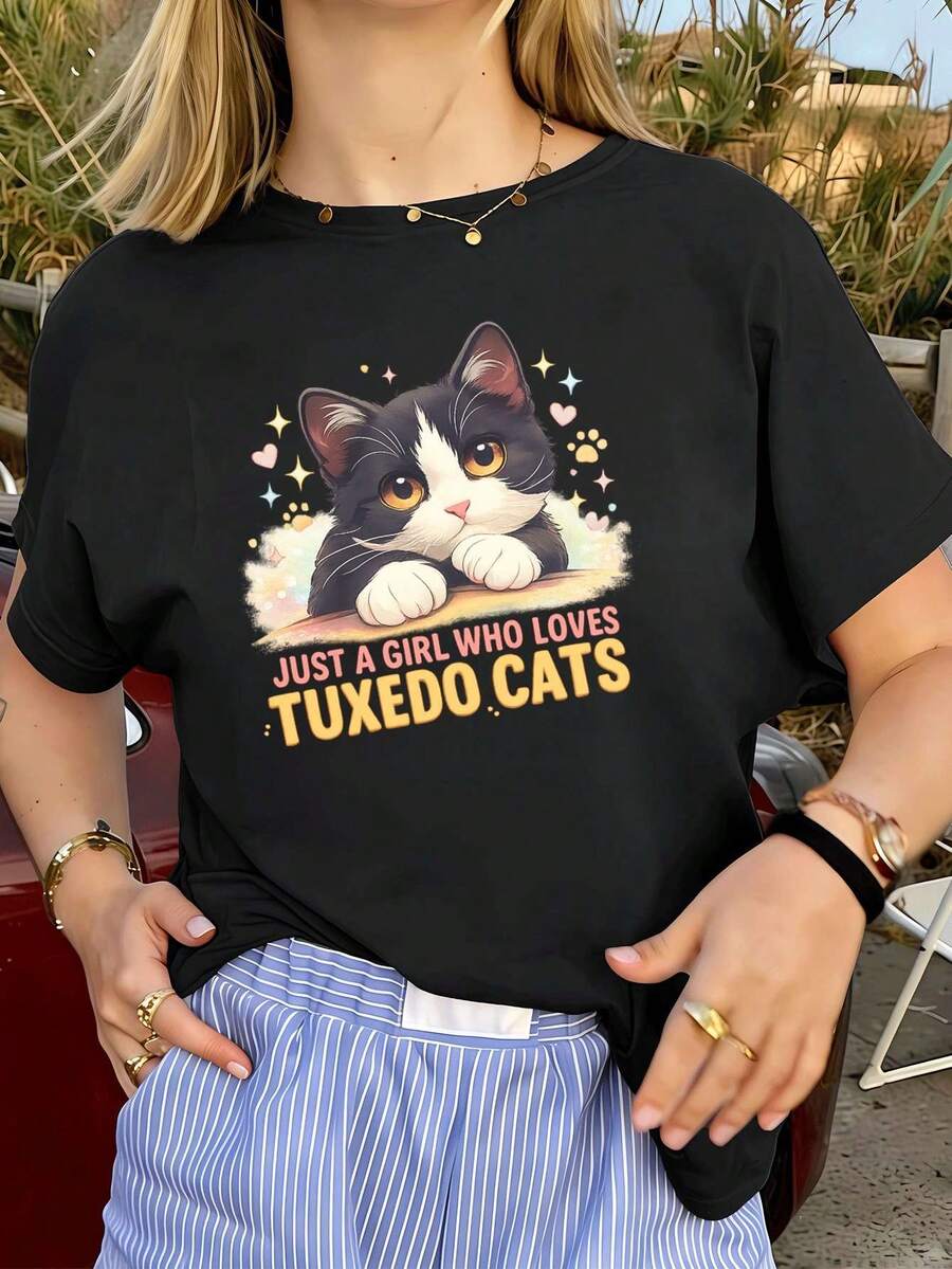 Women T-Shirts - Black - View 1
