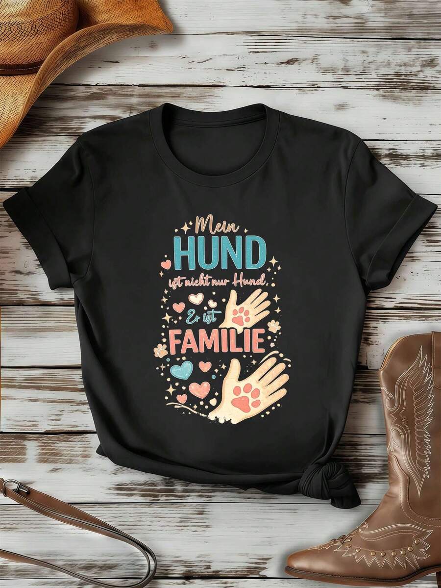 Women T-Shirts - Black - View 1