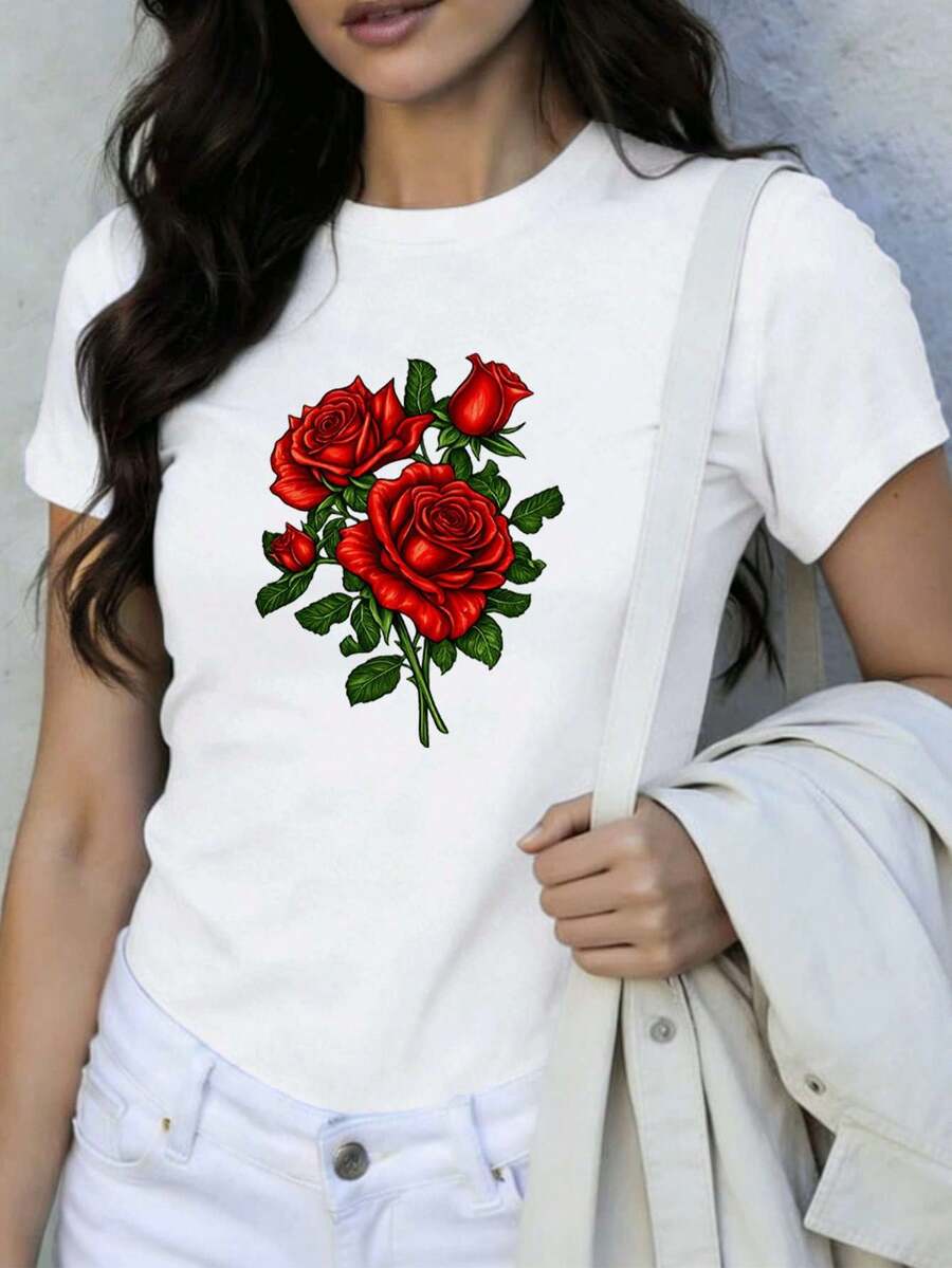 Women T-Shirts - White - View 1