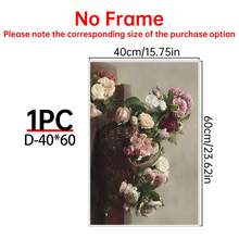 1/9 bức tranh sơn dầu lãng mạn cổ điển trên vải canvas, tranh treo tường trang trí phòng ngủ, nhà cửa, đồ trang trí thẩm mỹ, có khung tùy chọn, tranh trang trí tường phong cách cổ điển nữ thần và hoa, tranh canvas không khung trang trí phòng khách, phòng ngủ, phòng tắm, nhà bếp, văn phòng. - nhiều màu - Xem 13