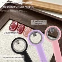 MIANEL GEL 2026 New Handle Ring Cat Eye Magnetic Tool, Strong Magnetic Tool, Easily Create Hollow Cat Eye Effect Within 3 Seconds, Suitable For Beginners, Applicable For Nail Salons And Home Use - Multicolor - View 2